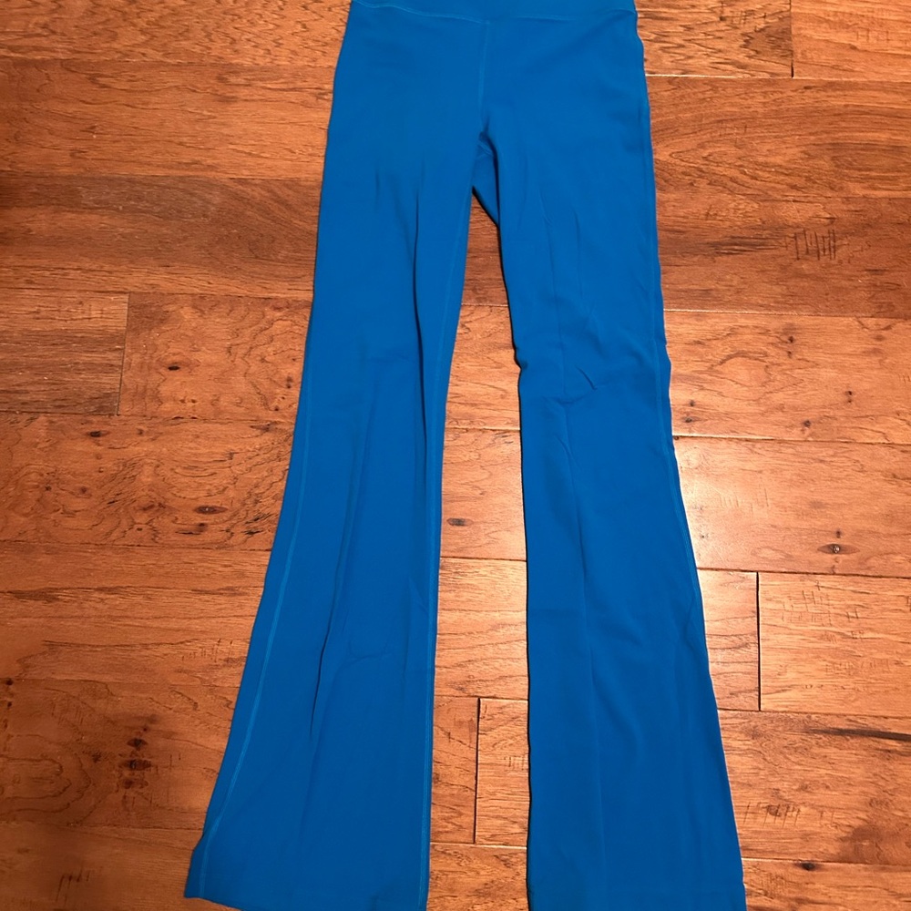 lululemon athletica Blue Flare Leggings